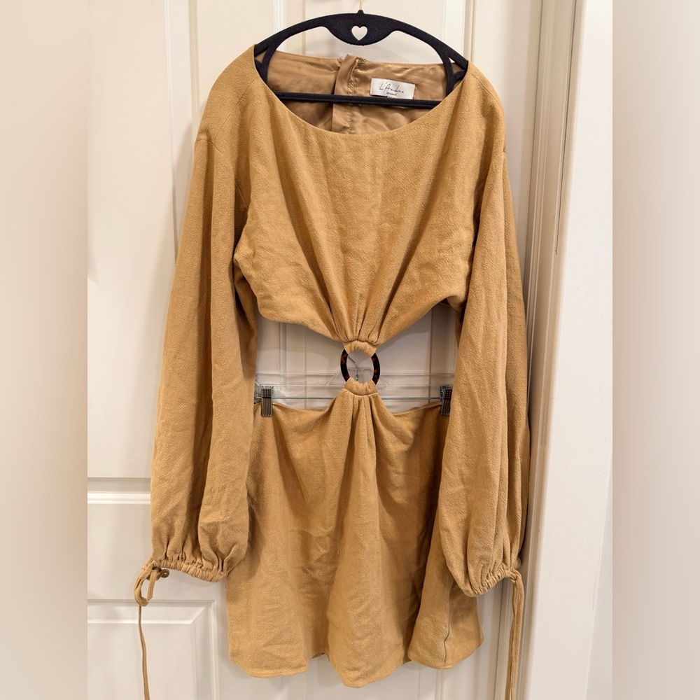 L’Academie Alora Dress – Tan (XL) - Picture 4 of 16